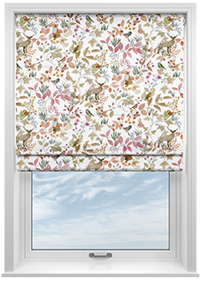 Hedgerow Velvet, Persephone - Motorised Roman Blind